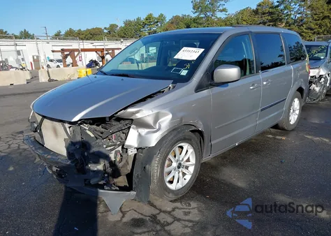 2014 Dodge Grand Caravan Sxt z USA, uszkodzony, nr VIN 2C4RDGCGXER206078